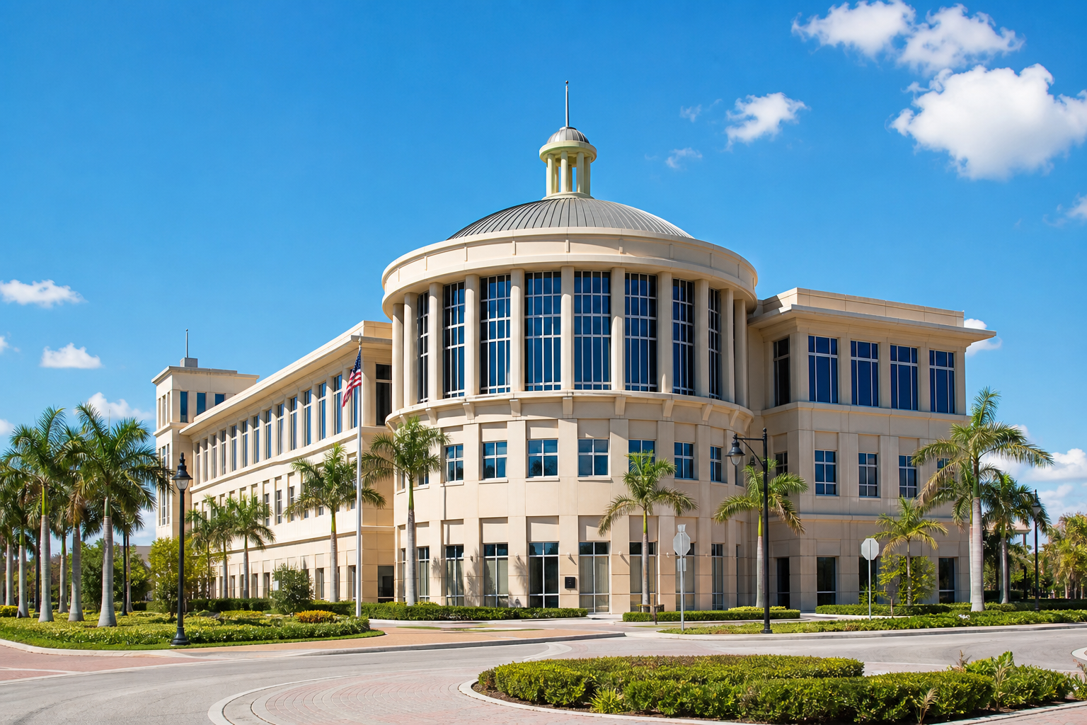 Doral Florida business district and office corridor