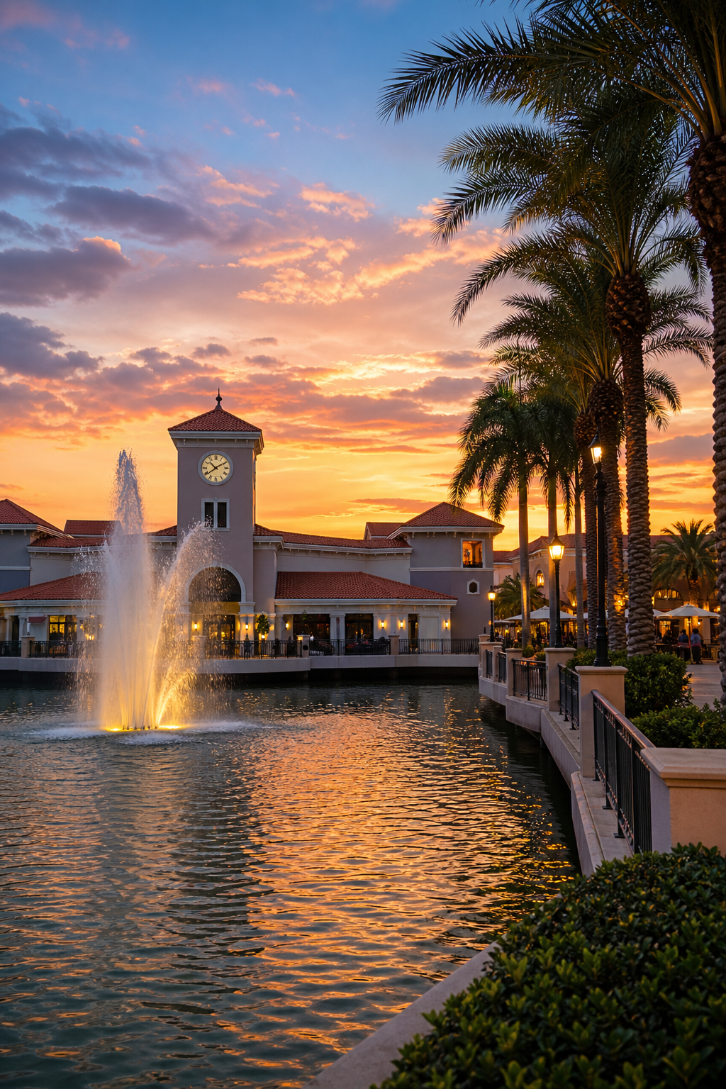 Kendall Miami-Dade Florida business district street view