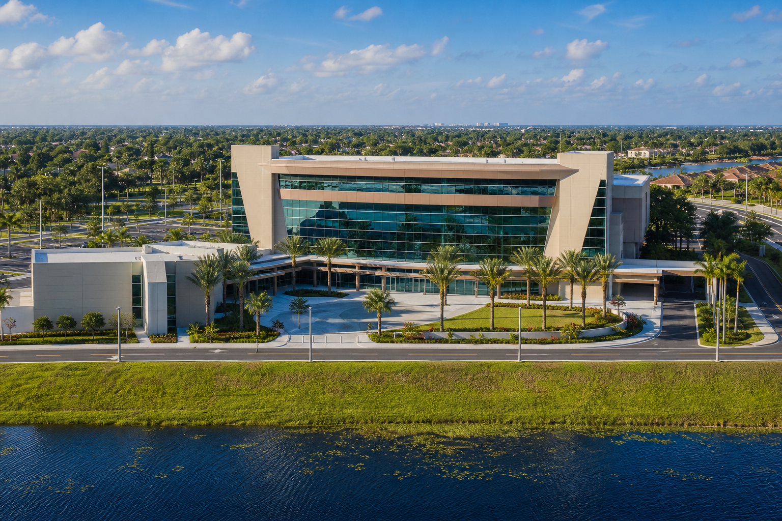 Pembroke Pines Florida commercial district and local business corridor